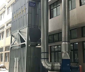 家具行業中央吸塵風機配套案例